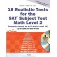 thumbnail image 1 of 15 Realistic Tests for the SAT Subject Test Math Level 2: Formerly Known as SAT Math Level IIC [With CDROM], 1 of 2