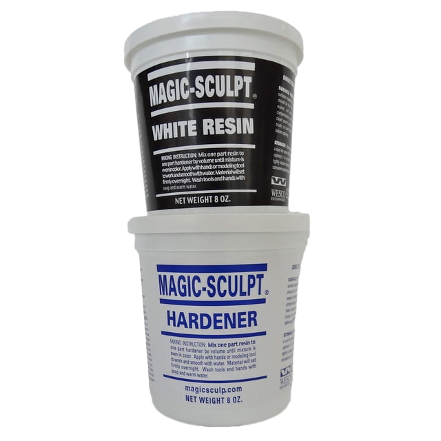 Arcilla epoxi STOPWOOFER Magic Sculpt 450 g blanca