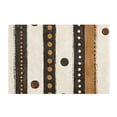 thumbnail image 7 of Yayeee Bath Rug for Bathroom Floor Non Slip Rectangle Fluffy Soft Absorbent Mat, 16"x24", Beige Abstract Dots, 7 of 7