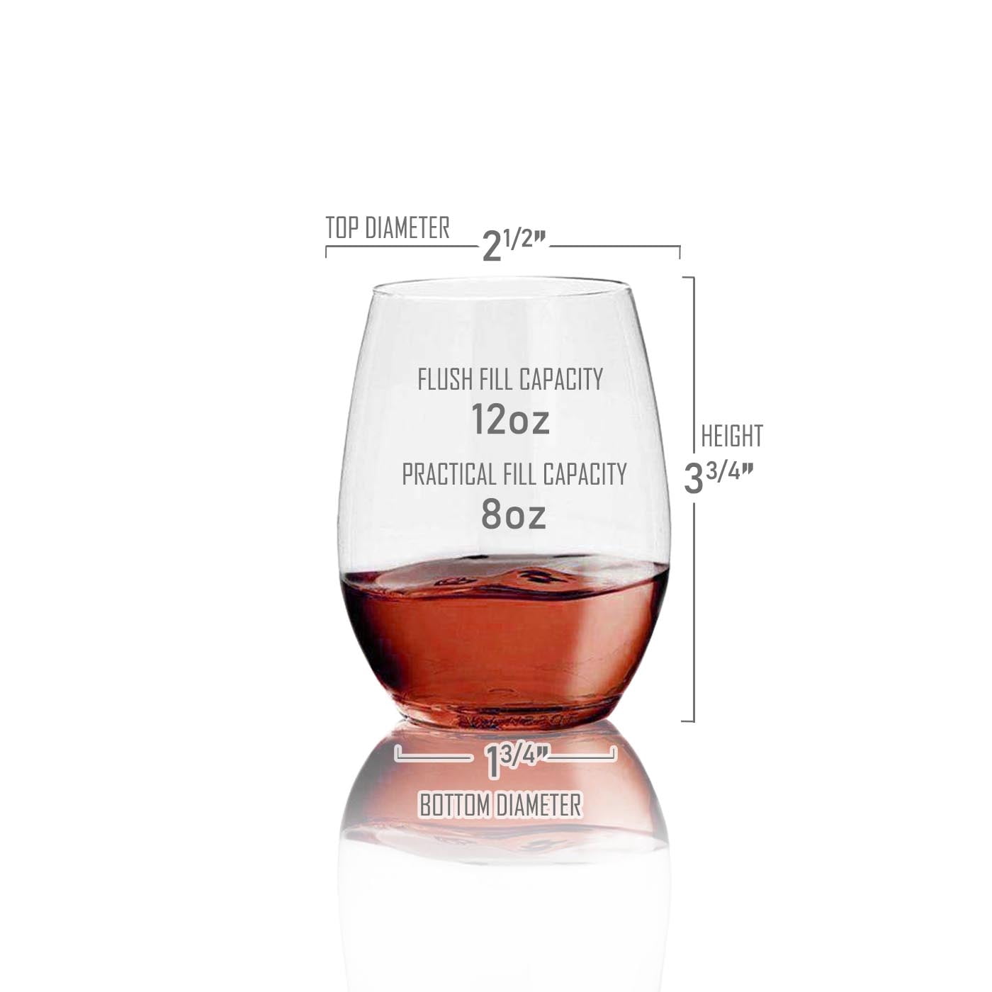 Smarty 12 oz. Clear Elegant Stemless Disposable Plastic Wine Glasses 64ct