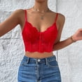 thumbnail image 2 of Vente de Liquidation 2025 Soutien-Gorge Mode Femmes Liquidation Col Rond Poitrine Enveloppée Couleur Unie Débardeur Chemisier, 2 of 9