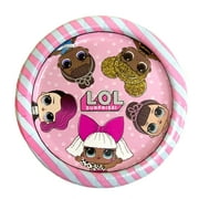 LOL Surprise Paper Dessert Plates, 7 in, 8ct