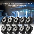 thumbnail image 2 of 3D Printer Wheel Bearing, Convenient 3D Printer Wheel Firm And Durable With 10pcs For 3D Printer DIY Enthusiasts For 3D Printer, 2 of 8