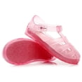 thumbnail image 4 of Xfvqtps Kids Girls Jelly Sandals Closed Toe Princess Flat Thick Sole Summer Beach Waterproof Fisherman Gladiator Sandals, 4 of 9