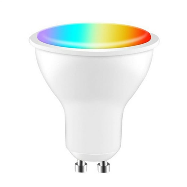Bombilla LED Inteligente Tuya GU10 Regulable 5 W CA 200-240 V WIFI + Bluetooth Control de Aplicación Smart Life Funciona con Home 1 Pieza
