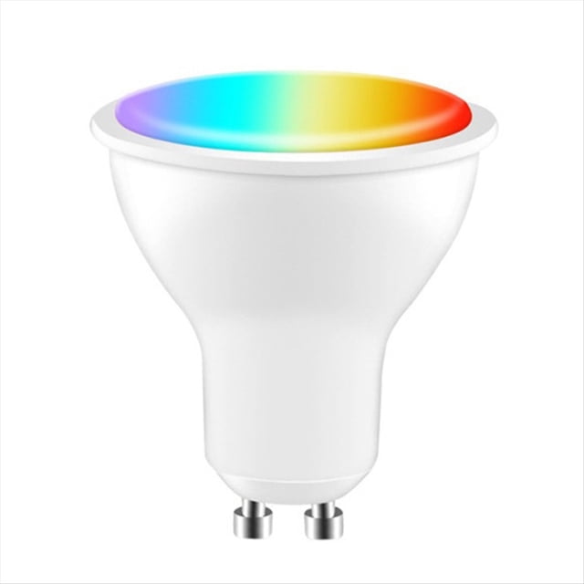 Bombilla LED Inteligente Tuya GU10 Regulable 5 W CA 200-240 V WIFI + Bluetooth Control de Aplicación Smart Life Funciona con Home 1 Pieza