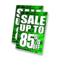 thumbnail image 1 of Sale Up To 85 Percent Off (24" X 36") 4mm Corrugated Plastic Panel, Graphics Applied To 1 Side (Pk of 2), 1 of 4