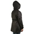 thumbnail image 2 of Totes Women's Rain Jacket Black, 2 of 4