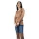 thumbnail image 1 of Blusa con detalles en las mangas Roman Fashion / Juvenil, 2306 (Cafe) cafe EG, 1 of 5