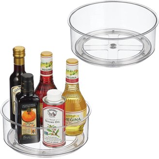 FreshKeeper Lazy Susan Turntable - 9 Inch Shallow Turntable For Spices, Condiments & Kitchen Storage