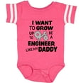 thumbnail image 3 of Inktastic I Want to Grow Up to Be a Engineer Like My Daddy Boys or Girls Baby Bodysuit, 3 of 5
