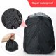 thumbnail image 3 of Cubierta de lluvia para mochila, bolsa táctica impermeable para acampar al aire libre, senderismo, escalada, nuevo, 20L, 35L, 40L, 50L, 60L, 3 of 4