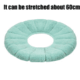 thumbnail image 2 of 5 Pcs Thicker Bathroom Soft Toilet Seat Cover Pad-Warmer StretchableFibers Easy Installation Cushioned Lid Covers, Washable and Comfortable Toilet Seat Cover Pads, 2 of 5