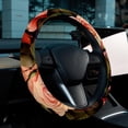 thumbnail image 6 of Rose 14.5 Inch Printing PVC Leather Car Wheel Cover Auto Accessories, 6 of 6