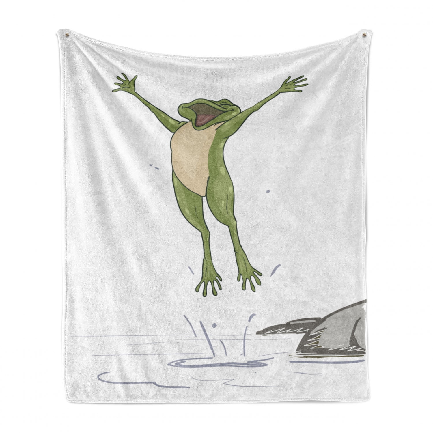 Throw Blanket Frogs Jumping Fleece Blankets Luxurious Lightweight Micro Flannel Blankets for Living Room,Sofa,Couch Warm Air Conditioning Blankets for Men and Women Throw Blanket Frogs Jumping Fleece Blankets Luxurious Lightweight Micro Flannel Blankets for Living Room,Sofa,Couch Warm Air Conditioning Blankets for Men and Women
