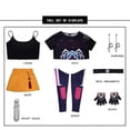 thumbnail image 5 of KPop Demon Hunters Cosplay Costume Set Rumi Mira Zoey Halloween Party Fancy Dress for Womens Girls, 5 of 5