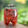 thumbnail image 6 of Couronne Company Large Authentic Glass Jar with Spigot, G5294-SQ, 3 gallon capacity, 6 of 6