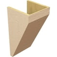 thumbnail image 5 of 12"W x 12"D x 24"H Wide Concord Rough Cedar Woodgrain TimberThane Corbel, Primed Tan, 5 of 6