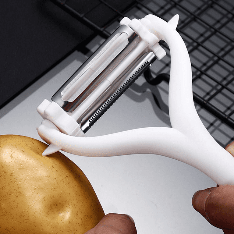 classic vegetable peeler, for peeling and pitting cucumbers