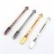 thumbnail image 4 of brillar Cuchara para rapé, 6 uds., mini cuchara de Metal para inhalar, pala para polvo y rapé, cuchara micro espátula de 8cmd-, 4 of 5