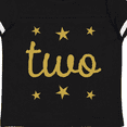 thumbnail image 4 of Inktastic 2nd Birthday Gold Two Boys or Girls Toddler T-Shirt, 4 of 5