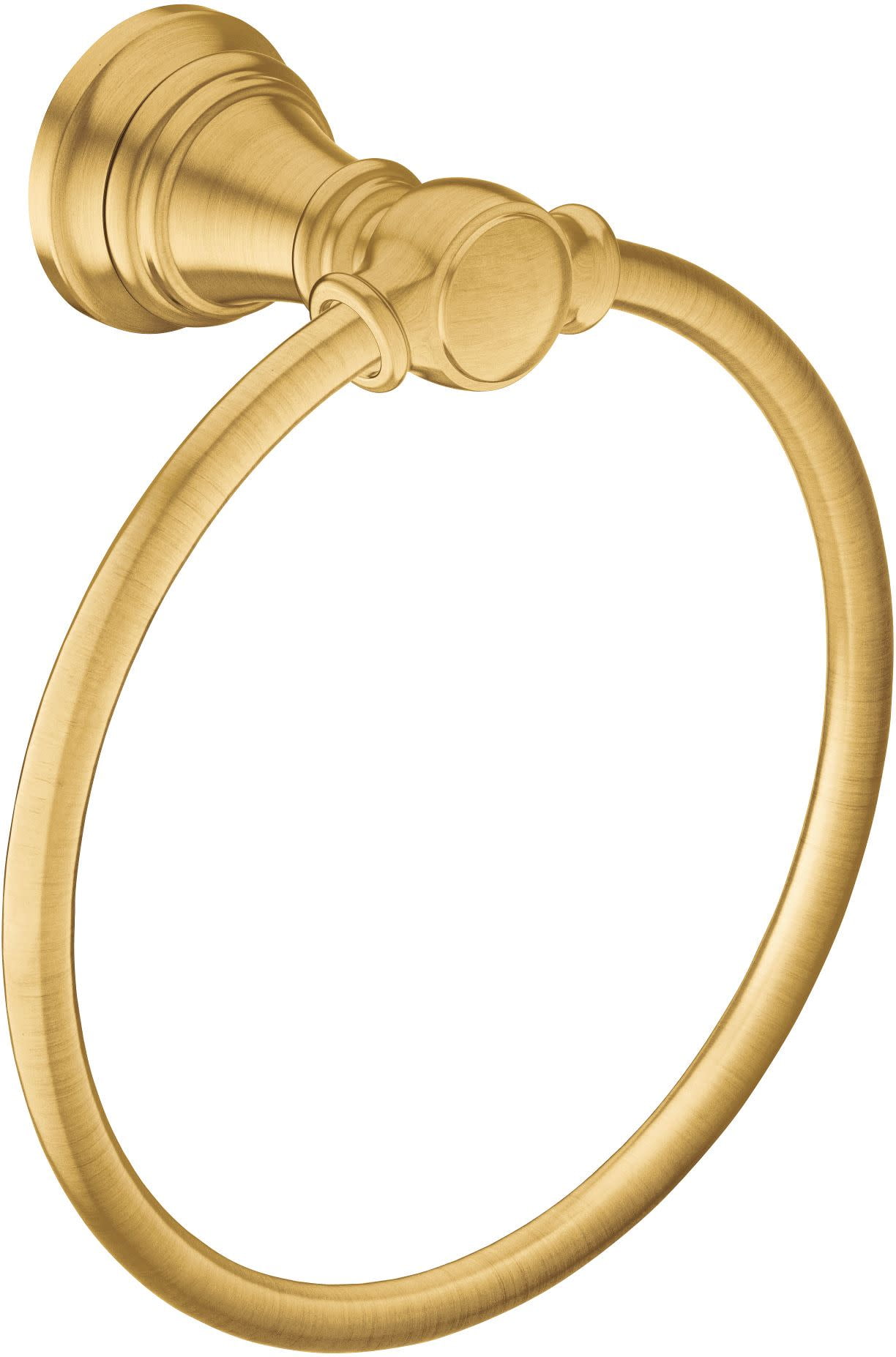 Moen Yb8486 Weymouth 61/2" Towel Ring Gold