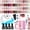 Multicolor-GD01-GD32, variant on JODSONE Gel Nail Polish Kit with U V Light 32 Colors Gel Polish Nail + 4 Functional Adhesive Bottles Kit Soak Off Manicure Tools Gifts for Women