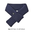 thumbnail image 3 of 1 Collarín Eléctrico Babero Cálido -Segundo Calentamiento Rápido para Mujer Hombre Azul Marino Azul, 3 of 6