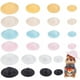 thumbnail image 1 of 24 mini sombreros de estilo, 6 colores, pequeños sombreros formales, gorra redonda en miniatura, mini sombreros de plástico, 1 of 7