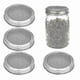 thumbnail image 4 of 4 Pcs Stainless Steel Sprouting Jar Lid Kit For Wide Mouth Mason Jars Canning Jars For Making Organic Sprout Seeds, 4 of 5