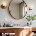 thumbnail image 2 of ELECTECK 10 Pack GFCI Outlets 15 Amp, Outdoor Weather Resistant (WR), Ultra Slim GFI Receptacles with LED Indicator, Ground Fault Circuit Interrupter, 2 of 7