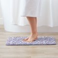 thumbnail image 5 of Bathroom Rugs Non Slip Washable - abstractly purple spots Kitchen Mats for Floor, Area Rugs for Entryway Rugs Indoor, Laundry Bathroom Room Door Rug with Rubber Backing 20x31.5in, 5 of 8