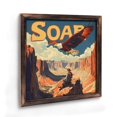 thumbnail image 7 of Western Eagle Soap Wooden Sign Wall Plaque - Vintage Art Decoration, Wall Decoration - Ideal Gift For Home Decoration, Living Room, Bathroom, Bedroom, Garden, Dining, Bar, Cafe, Festival Party Deco, 7 of 7