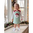 thumbnail image 5 of Toddler Baby Girl Christmas Dress Santa Claus/Gingerbread/Merry Dress Fall Clothes, 5 of 8