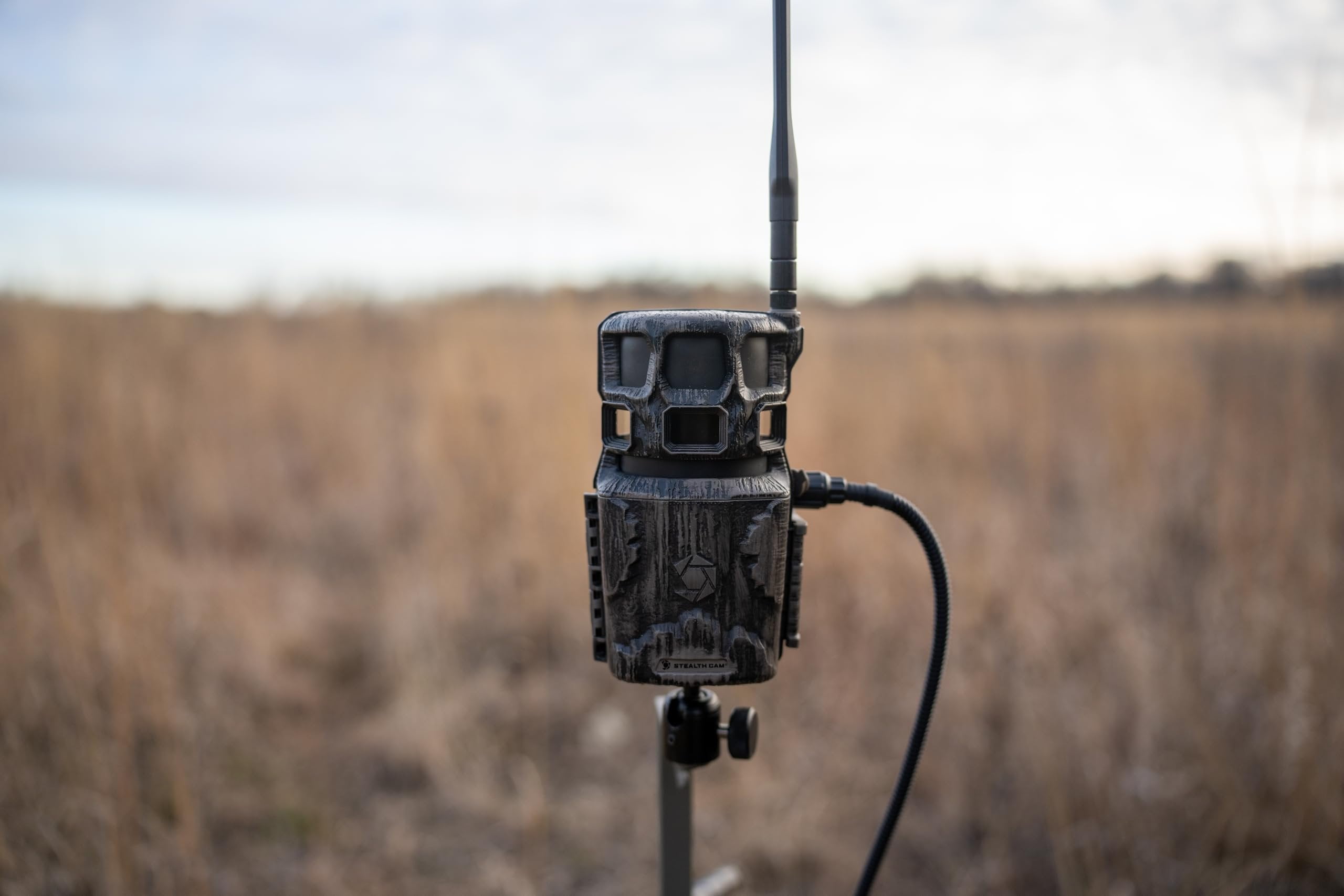 Stealth Cam Revolver Pro 2.0 360 Degree 40MP Cellular Trail Camera, 1440p QHD Video, 32GB Internal, Infrared, GPS (STC-RVLRP2)