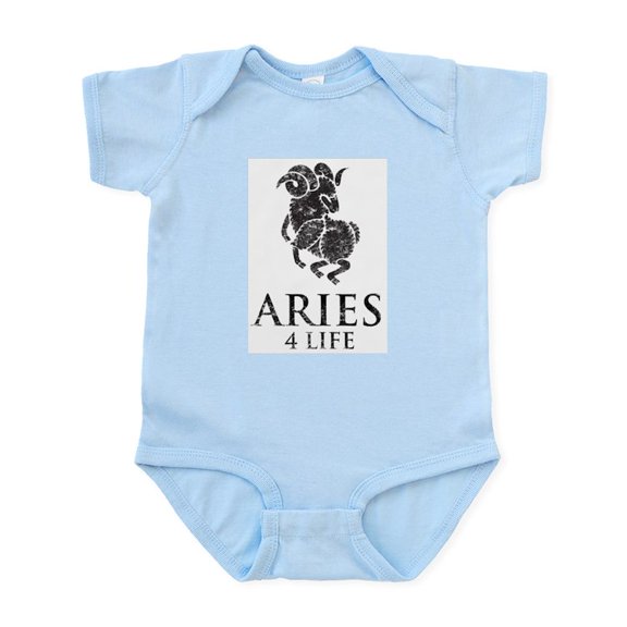 CafePress - Aries 4 Life Infant Bodysuit - Baby Light Bodysuit, Size Newborn - 24 Months
