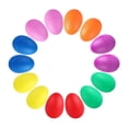 thumbnail image 3 of 14 Pieces Egg Shakers Percussion Maracas Colorful Plastic Material for Kids Classroom Music Activities, 3 of 6