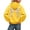 Yellow, variant on Women's Sparkle Rhinestone Angel Wings Hoodie Long Sleeve Sweatshirts | Drawstring Baggy Sweatshirt with Pocket, Mesh Back, Party Clubbing Outfit, Gothic Grunge, With Pockets