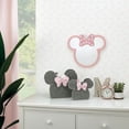 thumbnail image 4 of Disney Minnie Mouse Shaped 2 Piece Felt Storage Caddy, 4 of 5