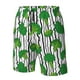 thumbnail image 4 of Fotbe Broccoli 2 Trajes de Baño Estampados para Hombre, Shorts de Verano de Secado Rápido, Ropa de Playa, Bañadores-Small, 4 of 6
