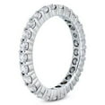 thumbnail image 2 of Pompeii 1 CT Diamond Eternity Ring 14K White & Yellow Gold (G/H,I1), 2 of 4
