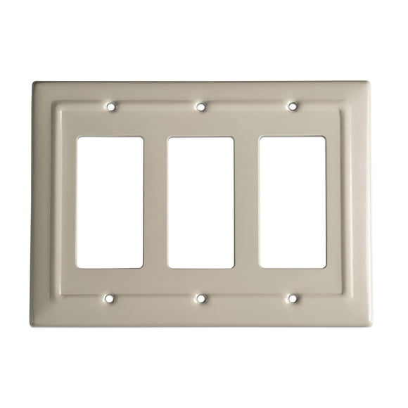 Monarch Abode 19359 Architectural Switch Plate, 3-Gang, Desert Clay