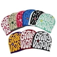 thumbnail image 4 of Letter Printing Knitted Hat Y2K Winter Warm Woolen Hat Fashion Hip hop Trend Beanie Pullover Hat, 4 of 5