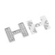 thumbnail image 5 of 3D DIY Rhinestone Diamante de Número Emblema Insignia Color H Perfecl, 5 of 8