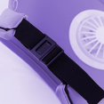 thumbnail image 5 of RV Sombrero para el sol con ventilador, gorra de verano con ventilador, sombrero de copa vacío para protector solar de verano, morado Rojo Verde, 5 of 5
