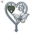 thumbnail image 1 of Poteaux de Plaque Commémorative de Jardin en Alliage Galvanisé Imperméables pour la Maison, 1 of 10