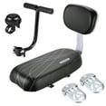 thumbnail image 1 of Kid Bike Back Cushioned Seat Kit with Bell Foot Rest Handle Grip Children Safety Carrier Set, 1 of 8