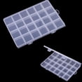 thumbnail image 2 of LICEWO 24Grids Plastic Jewelry Bead Storage for Case Box Organizers Container for Pills, 2 of 7