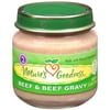 Nature's Goodness: Beef & Beef Gravy Baby Food, 2.5 oz