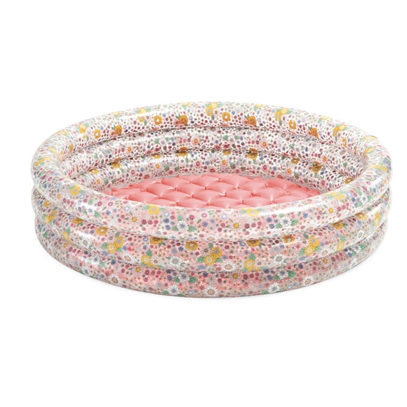 Alberca Inflable para Bebé de Flores